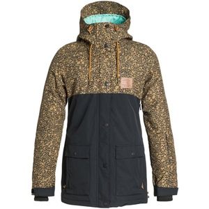 NWT DC Cruiser Leopard Print Snowboard Jacket Size M